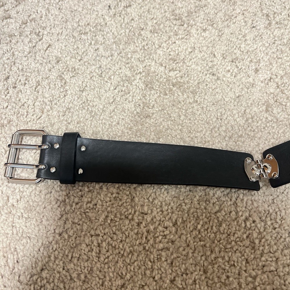 Women’s Black Leather Belt
